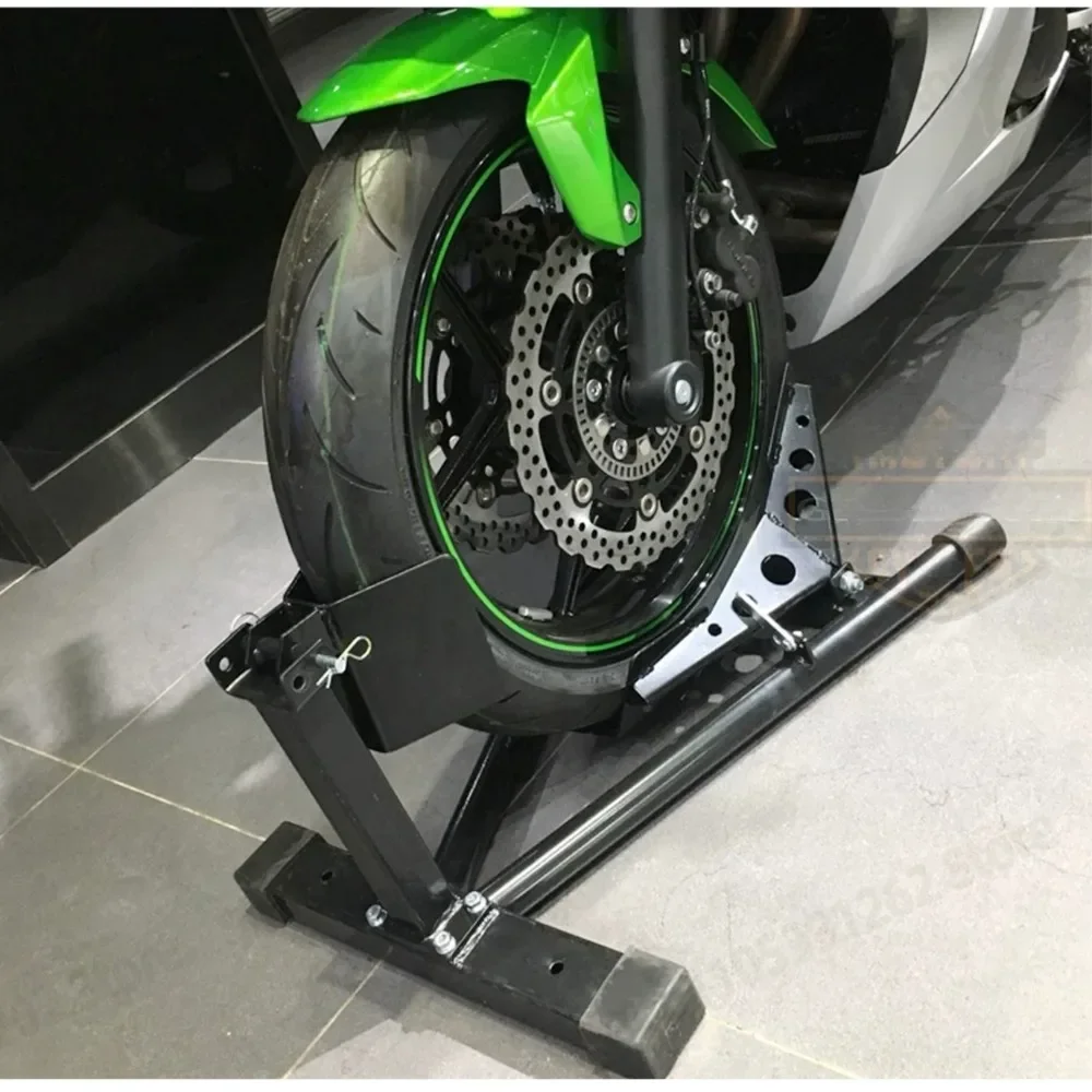Front Wheel Parking Stand, Motorcycle Repair Stand, Support Bracket, Lift Stand, Motorcycle Repair Tool