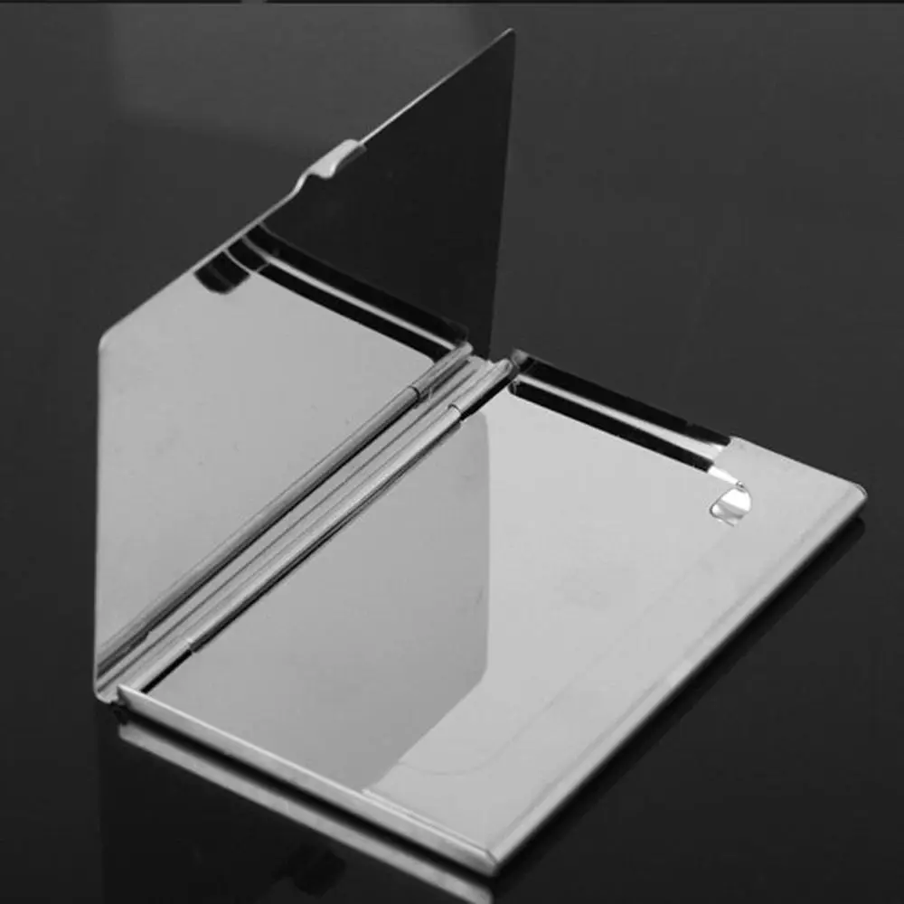 

1 Pc Storage Metal Silver Credit Stainless Holder Waterproof Namecard Clip Business Card Case