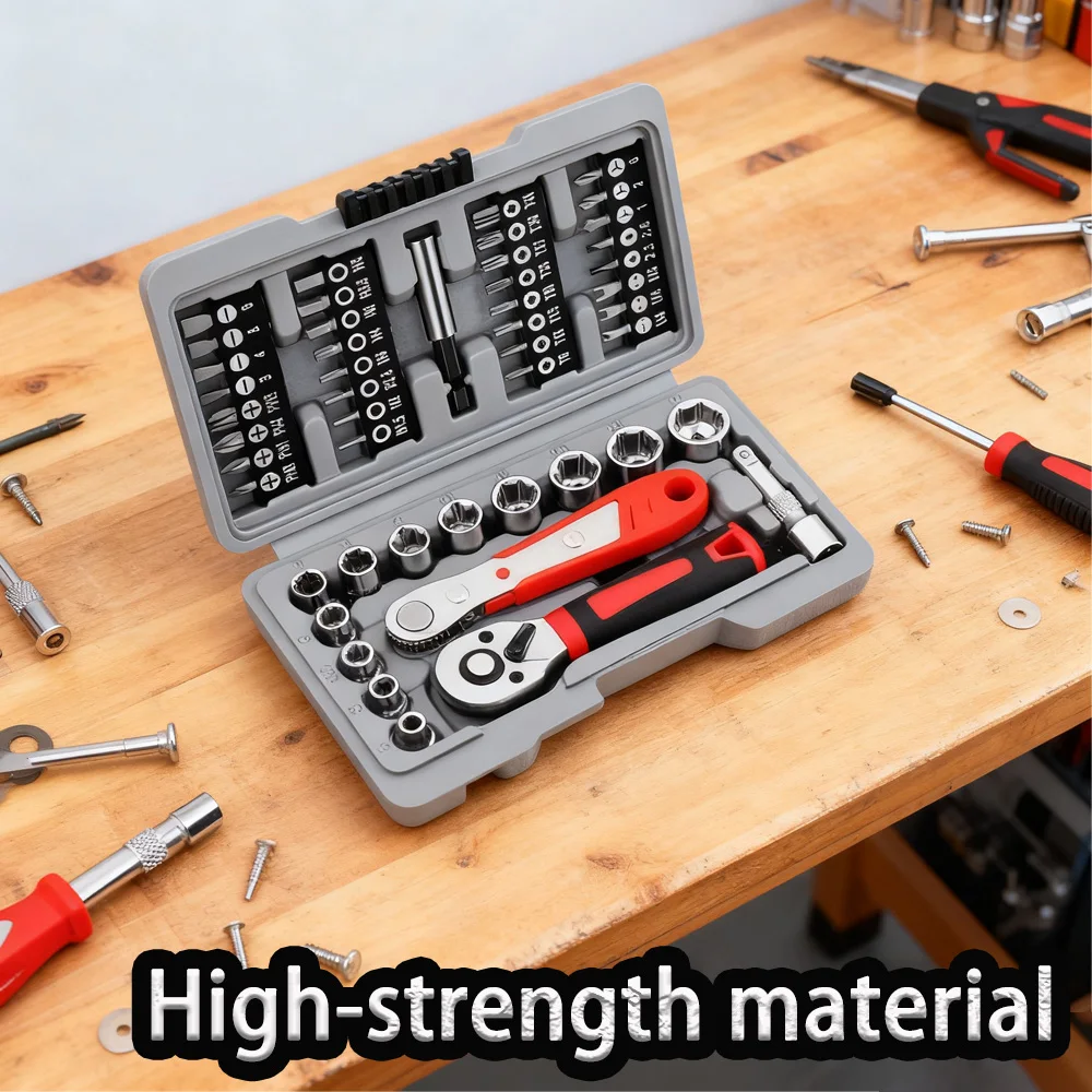 مجموعة سقاطة ومقاطع سريعة التحرير جديدة مقاس 1/4 بوصة، مفكات Cr-V من الفولاذ مع مفكات فيليبس/مشقوق لإصلاح السيارات والأدوات اليدوية #5