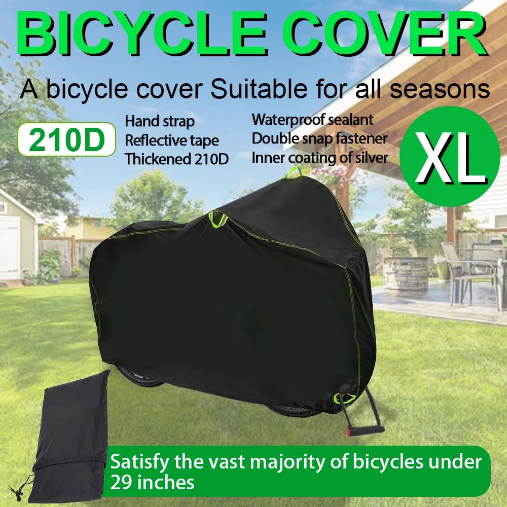 

200X70X110cm 210D High-Quality Materials Are For Bicycle Covers, Motorcycle Covers, Rainproof, Sun-Proof And Snow-Proof