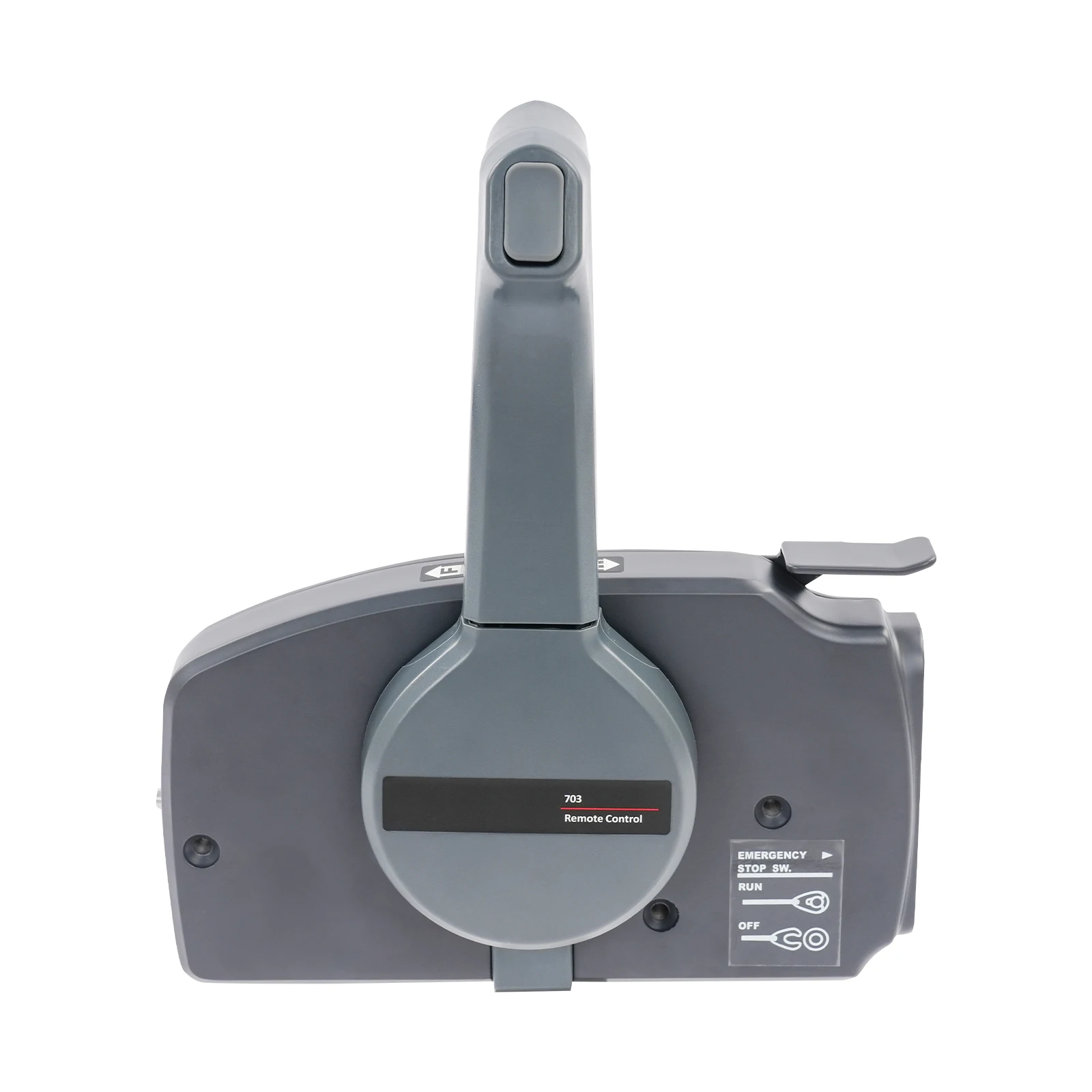 

Боковой пульт дистанционного управления для лодок: управление двигателем и рулевым управлением