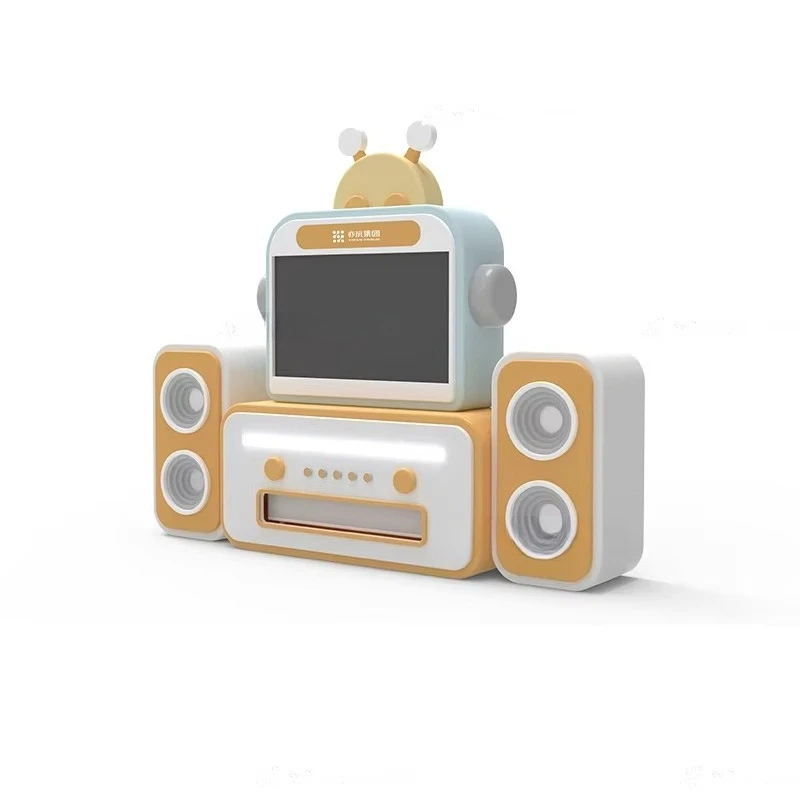 어린이 놀이 장비 노래방 세트 컨트롤 데스크 소파 테이블 장식용 스피커 인터랙티브 놀이 장비