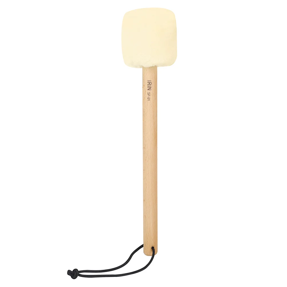 

Large Bass Drumsticks Percussion Instrument Accessory for Musical Wooden Handle Mallet Tension Rods Plush Accessories