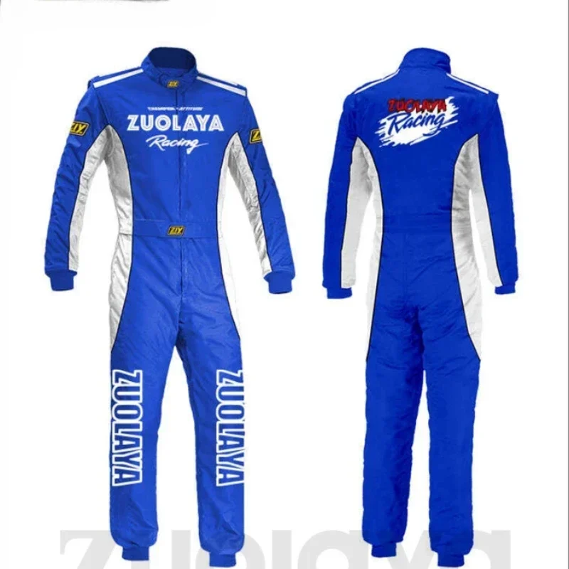 Customized LOGO Waterproof  F1 Racing Suit Kart Jumpsuit Racing Suits ATV Training Suit Off-road One-piece Racing Jackets