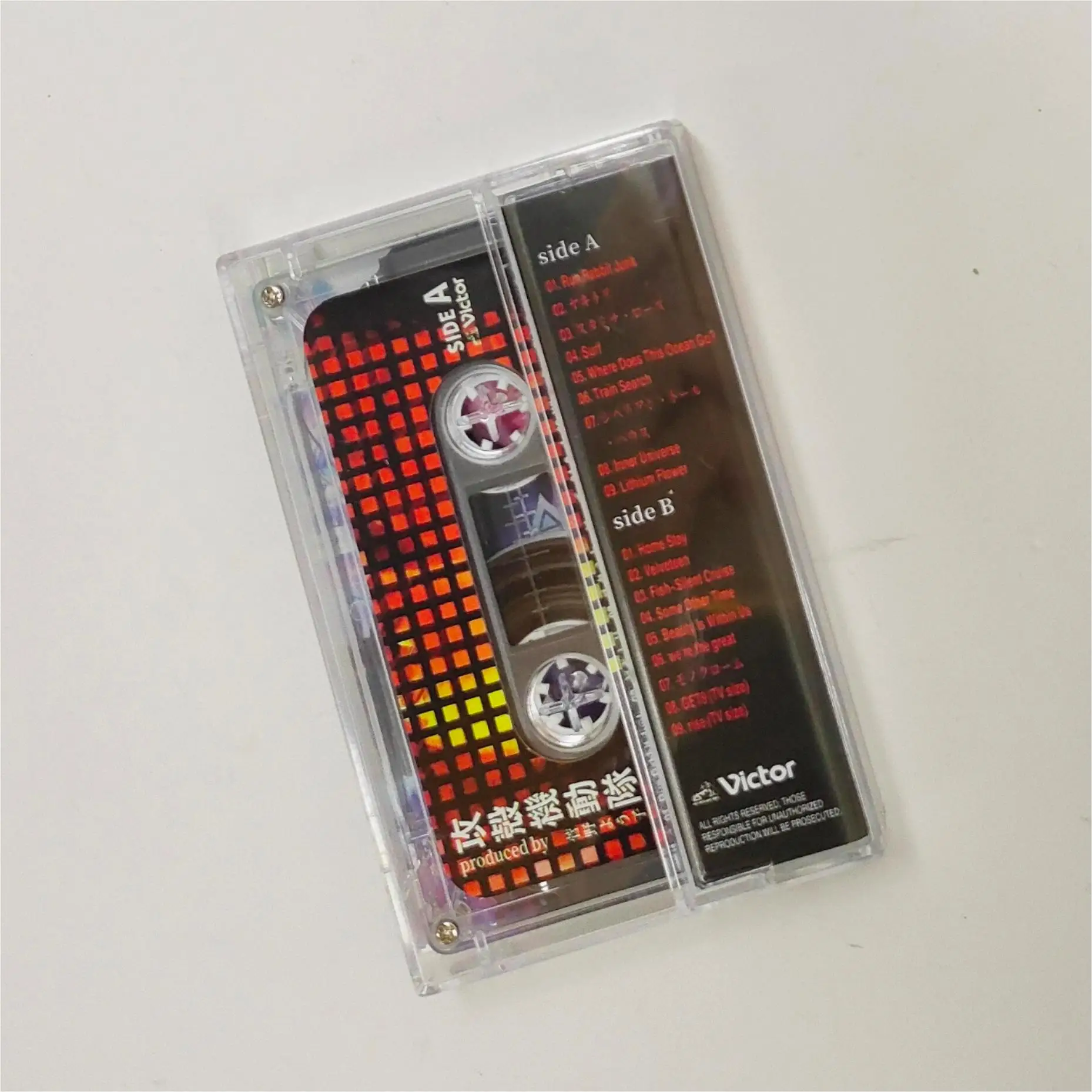 Anime The Ghost in the Shell Yoko Kanno Music Tape Stand Alone complejo OST Album Cassettes Cosplay Walkman Soundtracks Box Gifts