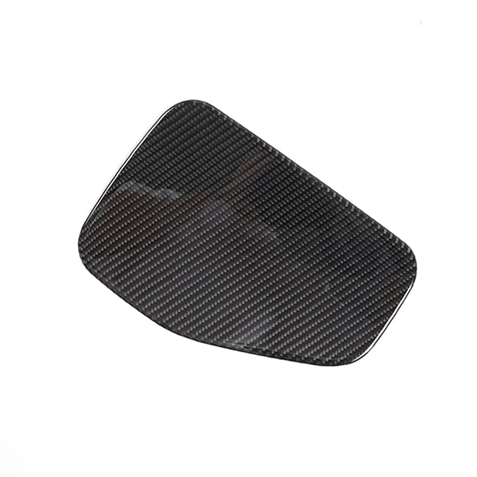 For Subaru Forester 2013 2014 2015 2016 2017 2018 Soft Carbon Fiber Car Fuel Tank Cover Panel Trim Sticker Car Accessories