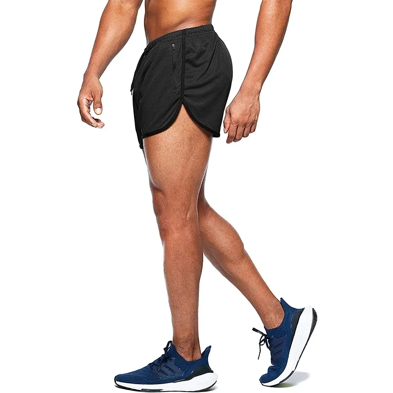 Men\'s Running Shorts Summer Gym Fitness Jogging Clothing Beach Bottoms Workout Training Male Short Pant Football Sport Shorts