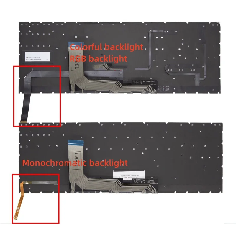f  f  f US Laptop keyboard For HP OMEN 15-EN 15-EK 16-B No numeric keys Single Backlit