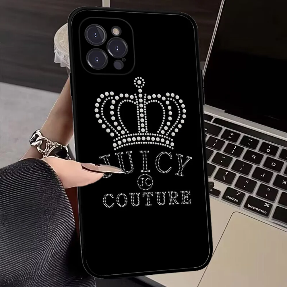 J-Juicy Cool C- Couture Phone Case for iPhone 15 8 7 6 6S Plus X SE 2020 XR XS 14 11 12 13 Mini Pro Max Mobile Case