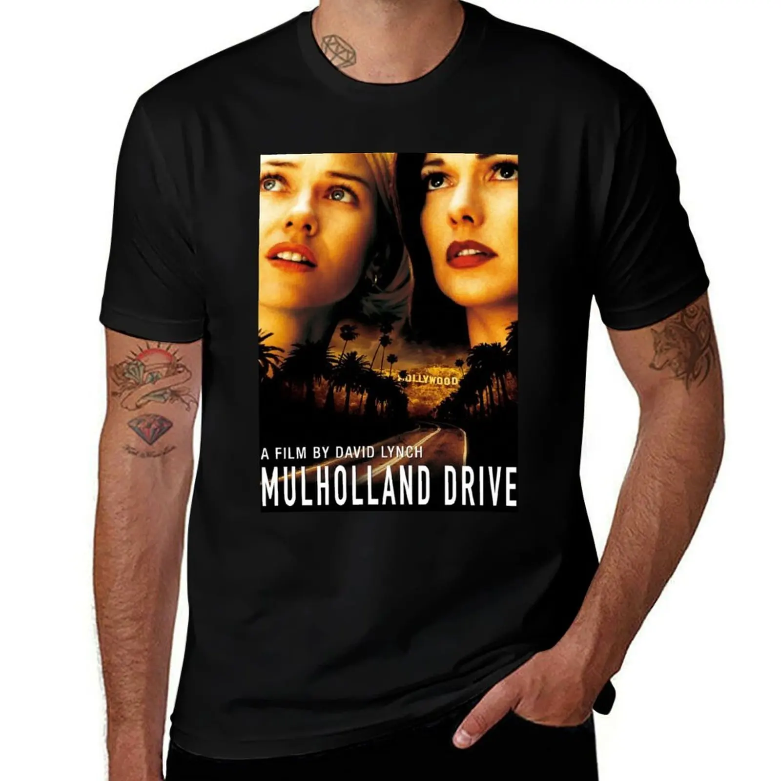 

Mulholland Drive T-Shirt cotton t shirts high quality t shirts for man graphic tees T-Shirt