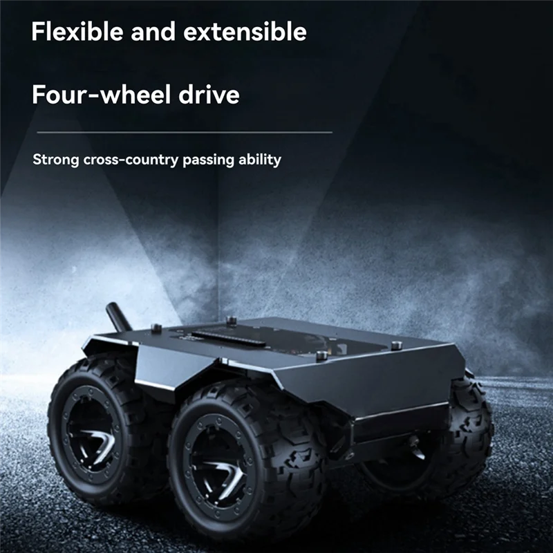 

BNVN-WAVE ROVER 4WD Комплект шасси мобильного робота Forraspberry Pi Car, расширяемая и гибкая конструкция для энтузиастов Forrobotics, британская вилка
