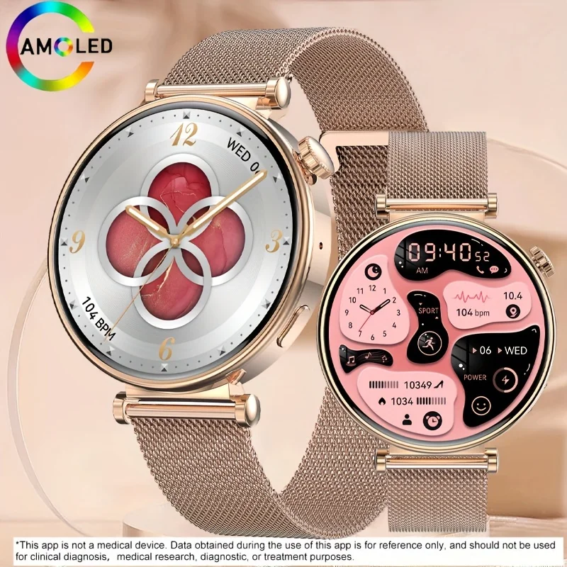 

2024 New NFC Smart Watch 1.32-inch Full Screen Touch IP68 Heart Rate Monitoring Health Sports Bluetooth Call Women's Smartwatch