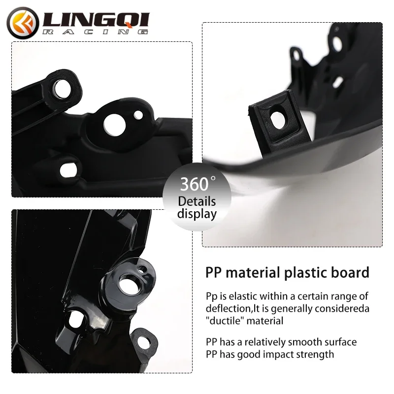 

Запчасти для мотоциклов, полипропиленовая крышка для фар, универсальная для Ultra Bee Dirt Pit Bike, защитная лампа, абажур, аксессуары для мотокросса