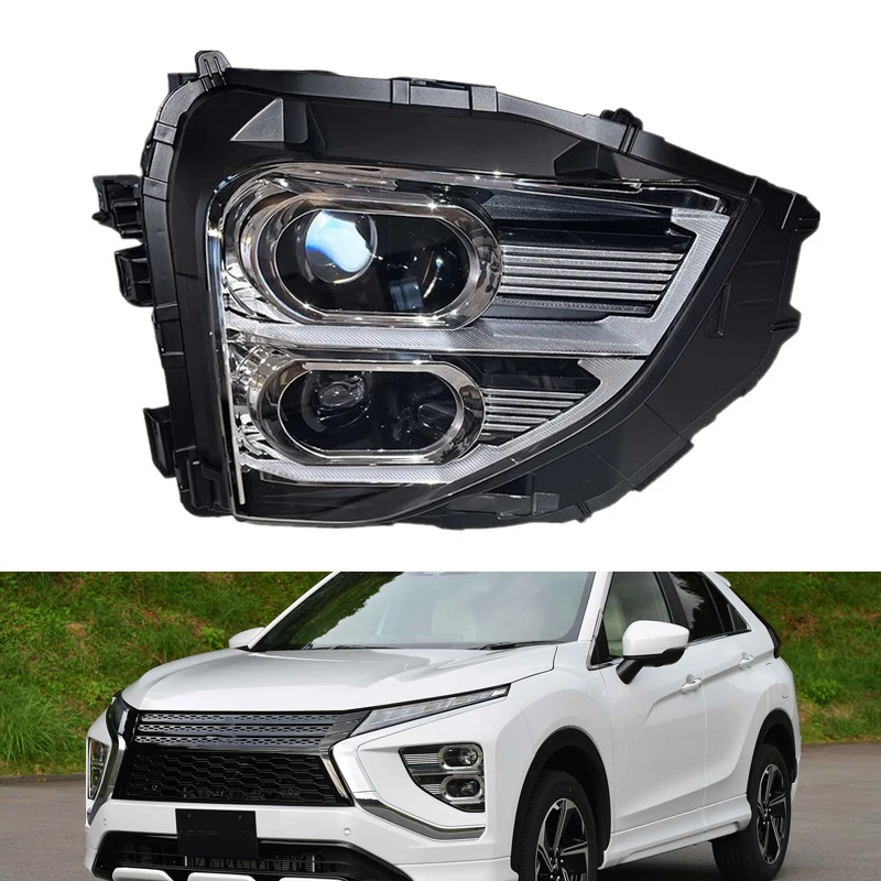 US Version LED Headlight For Mitsubishi Eclipse Cross 2022-2025 High-end Plug and Play Car Headlmap Assy 26060W270P 26010W270P