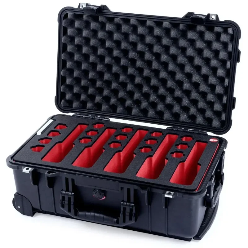 Waterproof Tool Case Hard Plastic  with Custom Shape Foam Insert