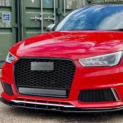 For Audi A1 S1 Sline 8XA 2016-2020 Quatt Style Front Honeycomb Hood Grill Grille Car Styling Accessories