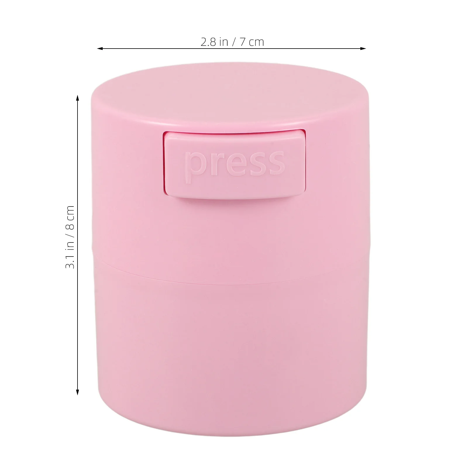 Réservoir de stockage adhésif hermétique pour Extensions de cils, corps Transparent de grande capacité, conservation sécurisée de la colle pour Salon et maison