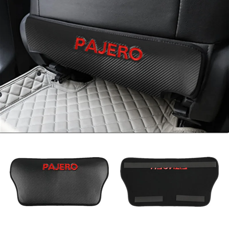 

1pcs Seat Back Anti-Kick Cushion Pad Universal Car Back Protector Cover for Mitsubishi Pajero accessories car styling