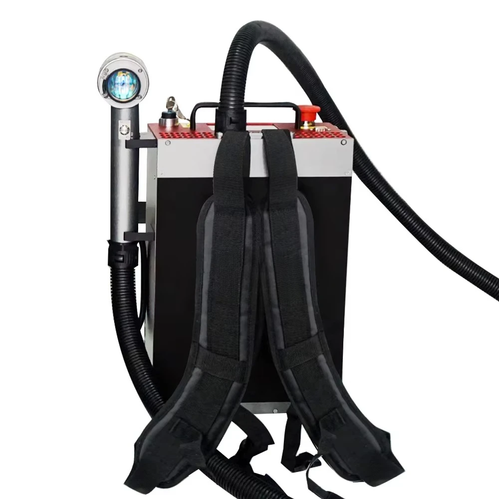 100w 200W Easy to Operate Pulse JPT MOPA Fiber  Cleaning Machine Rust Paint Cleaning Wood Metal