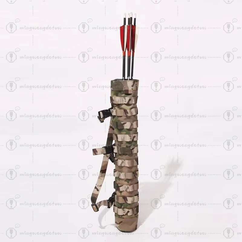 Multi-functional Tactical Quiver Waterproof Nylon Can Be Carried on Back or Cross-body Adjustable DIY Outdoor Hunting Shoot
