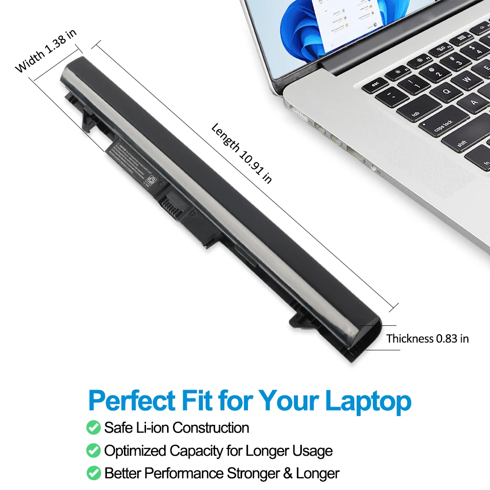 KingSener RA04 RA04XL Laptop Battery for HP Probook 430 G1 430 G2 HSTNN-C84C HSTNN-IB4L HSTNN-IB5X H6L28ET H6L28AA HSTNN-W01C