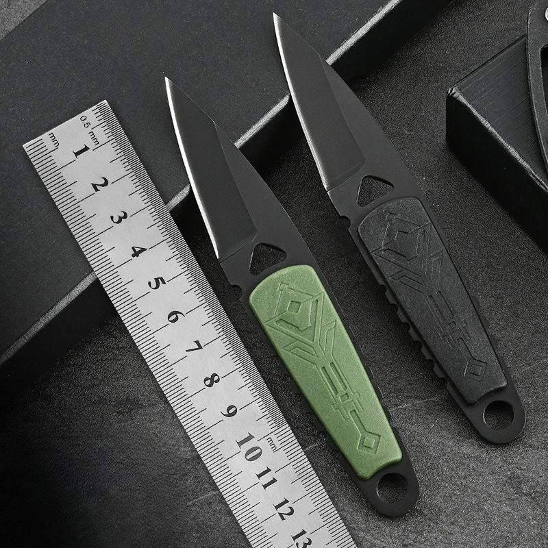 

Mini Small Portable Fixed Blade Knife with Knife Case Stainless Steel Blade Camping Travel Outdoor Tool Holiday Gift