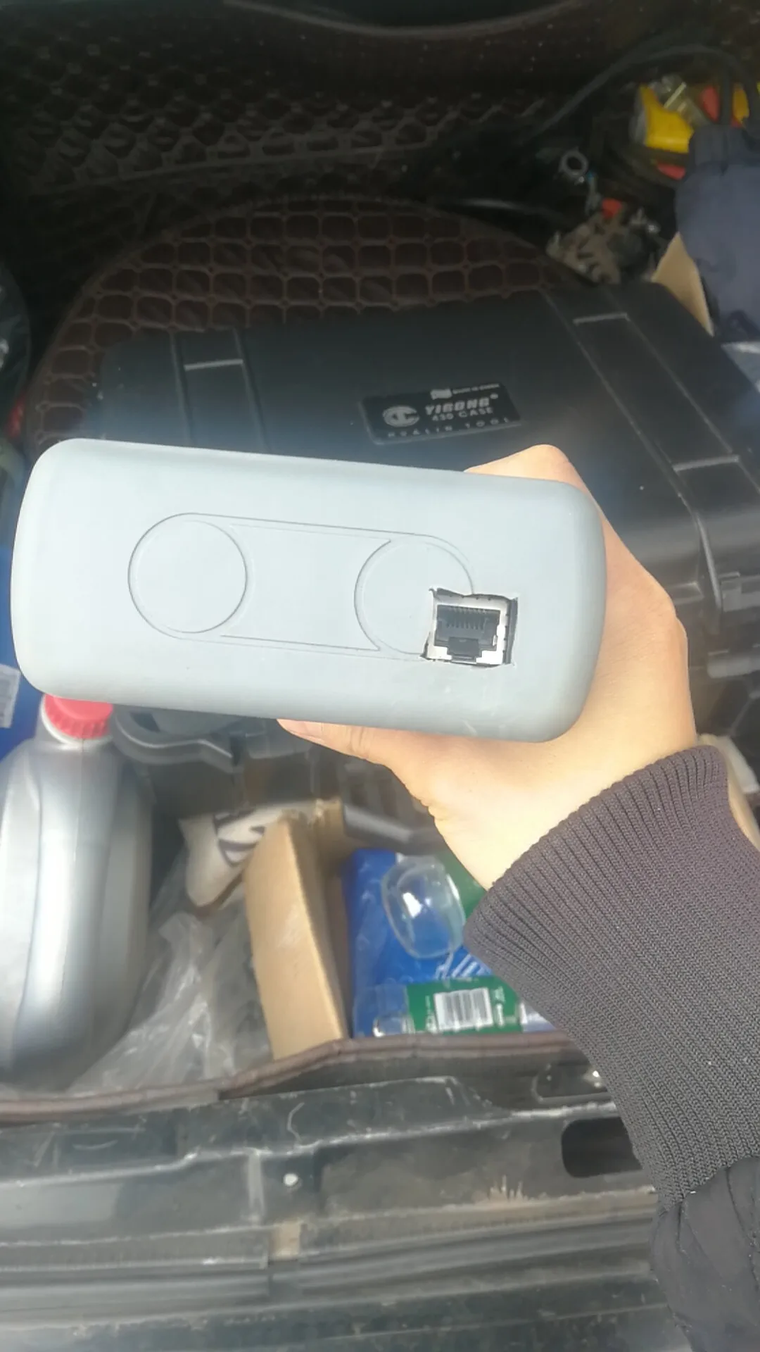 apply to New ACTIA ICO 269 car diagnostic device with original data cable, supporting OBD2 interface diagnosis