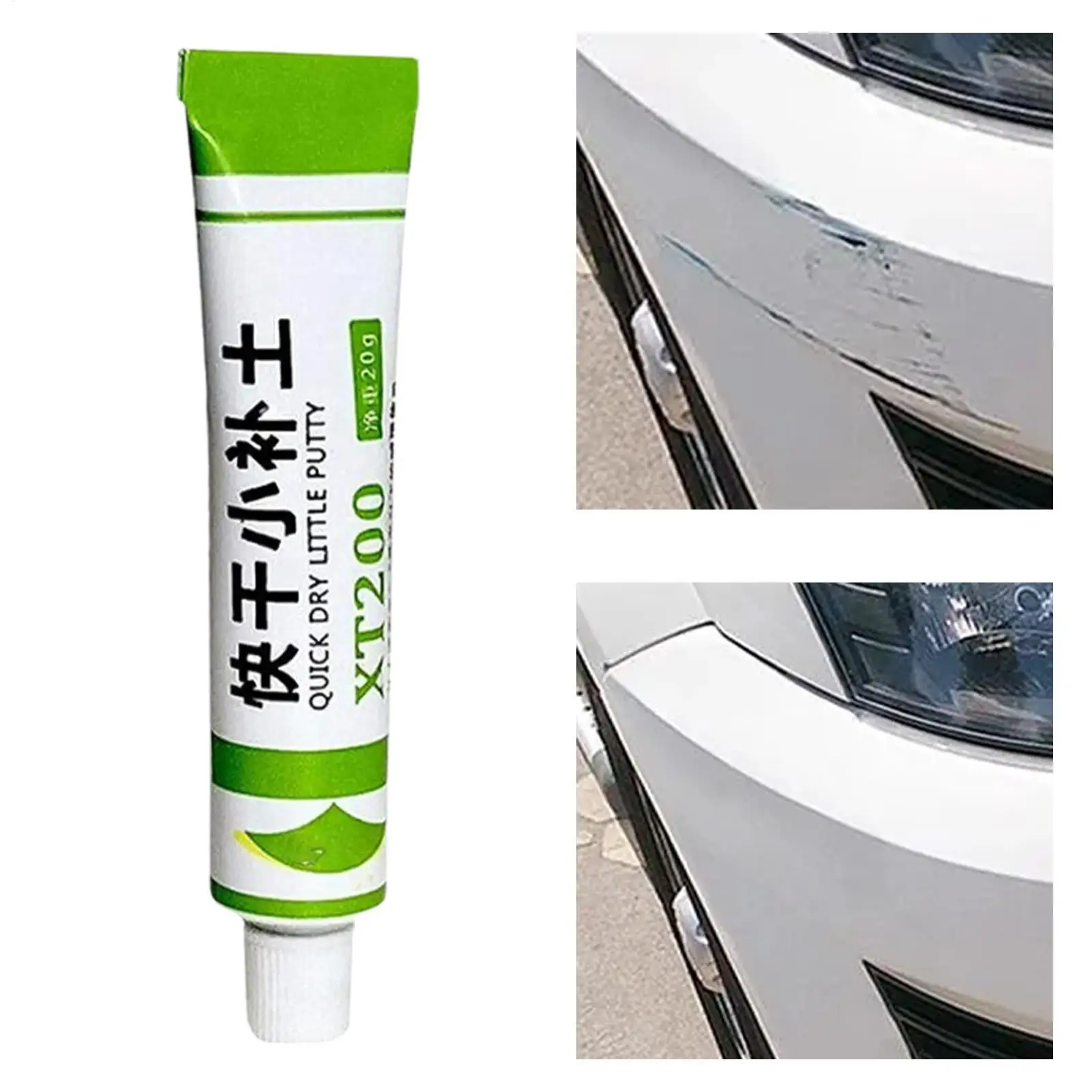 Pasta de reparación de barcos de fibra de vidrio, masilla de secado rápido, pintura gris para reparación, eliminación profesional de arañazos, mantenimiento, curado rápido ﻿