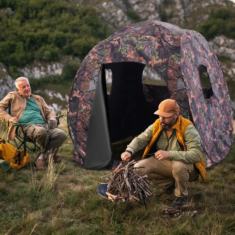 

Portable Pop up Ground Camo Blind Hunting Enclosure