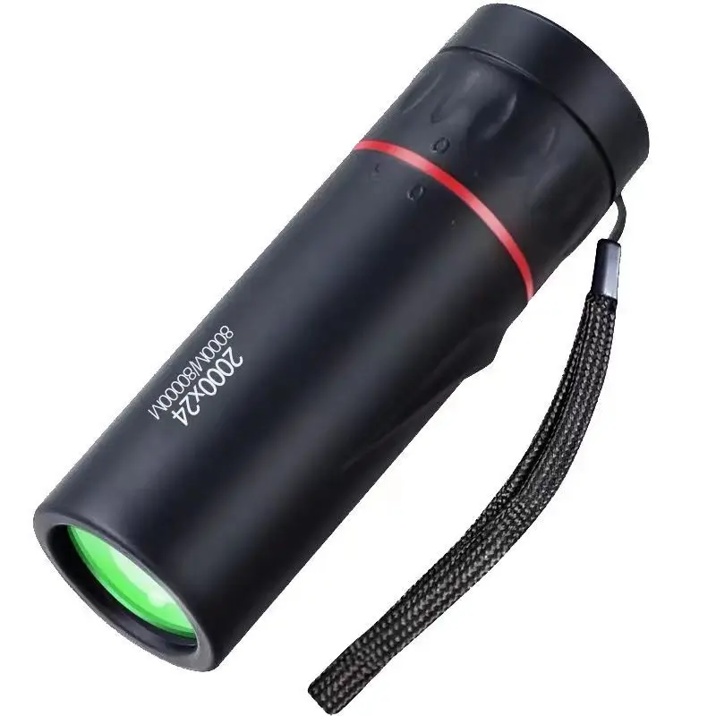 Ultra HD Telescope Single Tube High Magnification Astronomical Low Light Night Vision Non-Infrared Mobile Phone Photography Outd