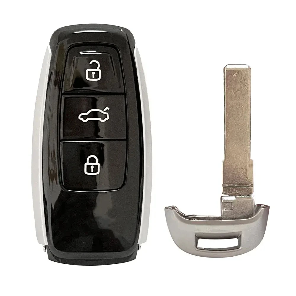 XNRKEY 3 Button Upgraded Modified Smart Keyless Remote Key Shell Case Fob For Audi A1 A4 A6 A8 Q2 Q3 Q5 Q7 R3 RS3 RS5 S1 TT