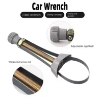 Car Wrench Hand Tools Oil Metabolic Filter Removal Repair Tool Wrench 60mm to 120mm Adjustable Diameter for Car Motorcycle