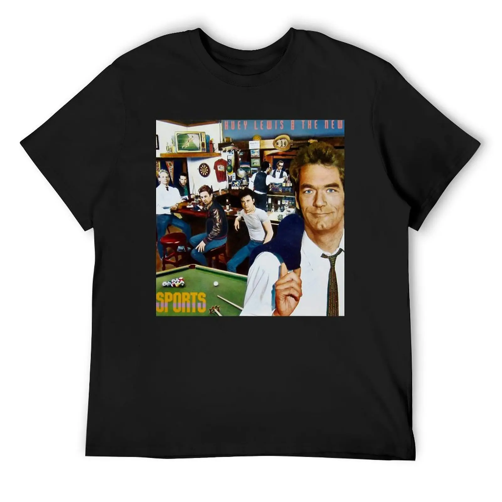 huey sport lewis news 2021 masmei T-Shirt quick-drying graphic shirts men t shirts high quality