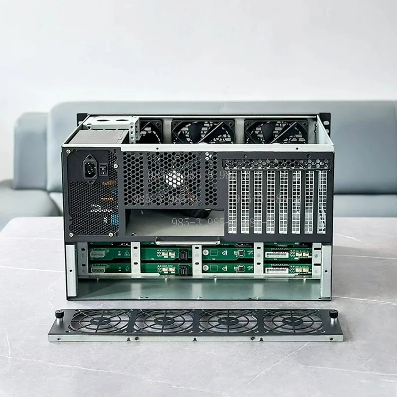 12-Bay NAS Chassis, 8 Full-Height Slots, Enterprise AIO Server