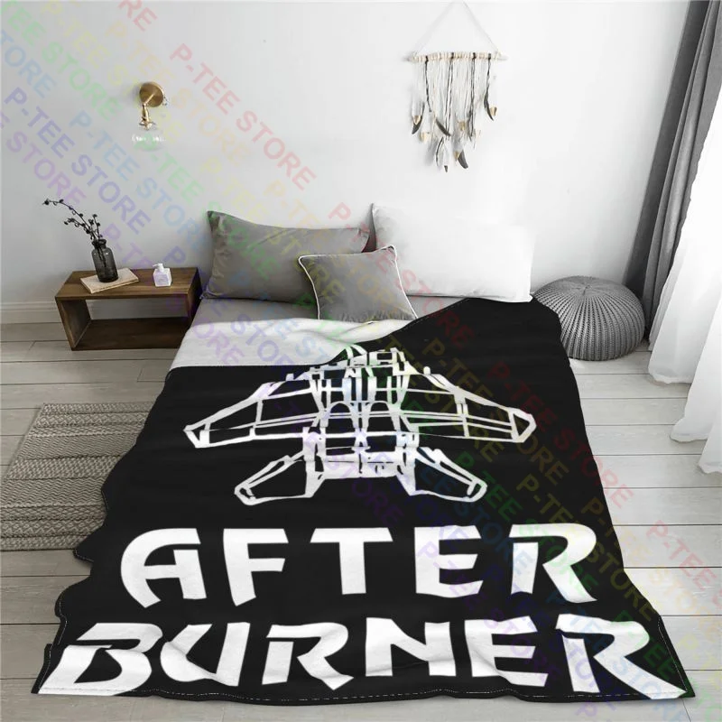 After Burner Plane Pilot Airforce Jet F-14 Blanket Home Bedding Lightweight Bedding Supply Family Expenses