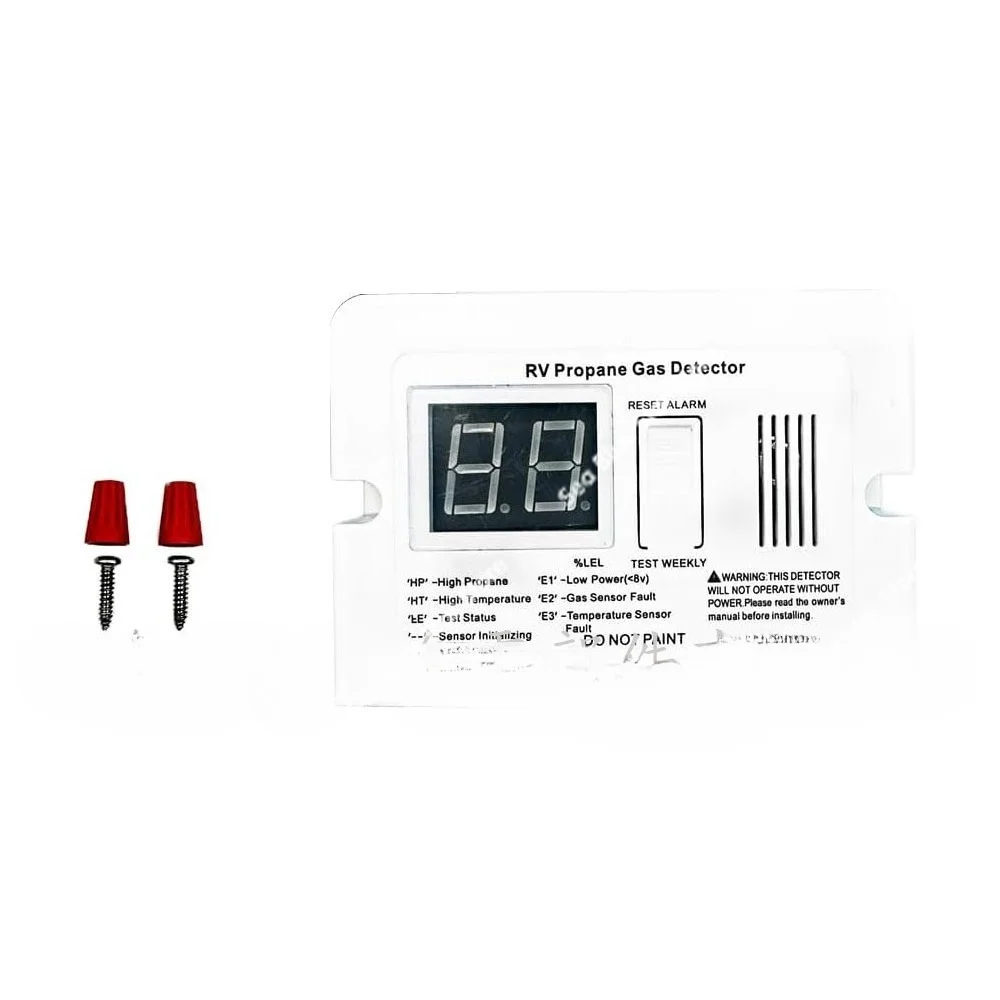 Propane Gas Detector/gas Alarm 85dB Alarm Sound DC 12V Suitable for RV Trailer Gas Alarm