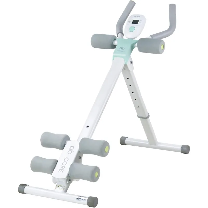 

leikefitness Height Adjustable Ab Trainer Abdominal Whole Body Workout Machine Waist Cruncher Core Toner, Leg, Thighs