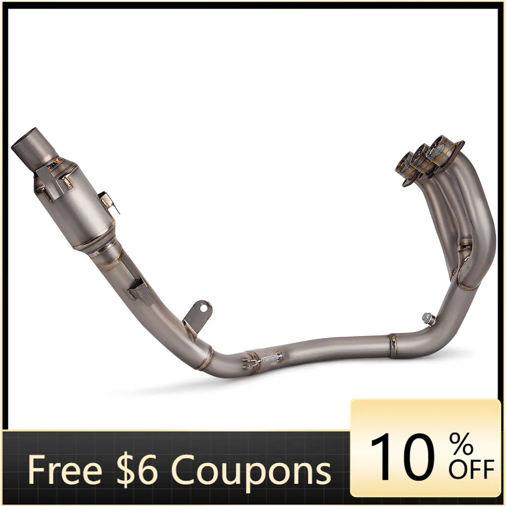 STLF For Triumph Tiger900 Tiger850 Tiger 850 900 2020-2024 Motorcycle Exhaust Modify Titanium Alloy Front Pipe Original Interfac