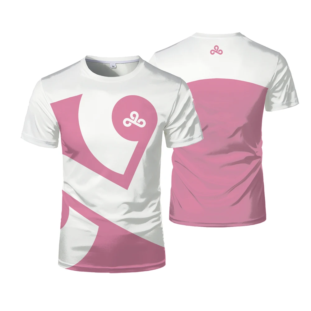 

2025 New Summer C9 Sports Esports Competition T-shirt Competition Team Uniform Jersey Men's Breathable Comfort Fan T-shirt