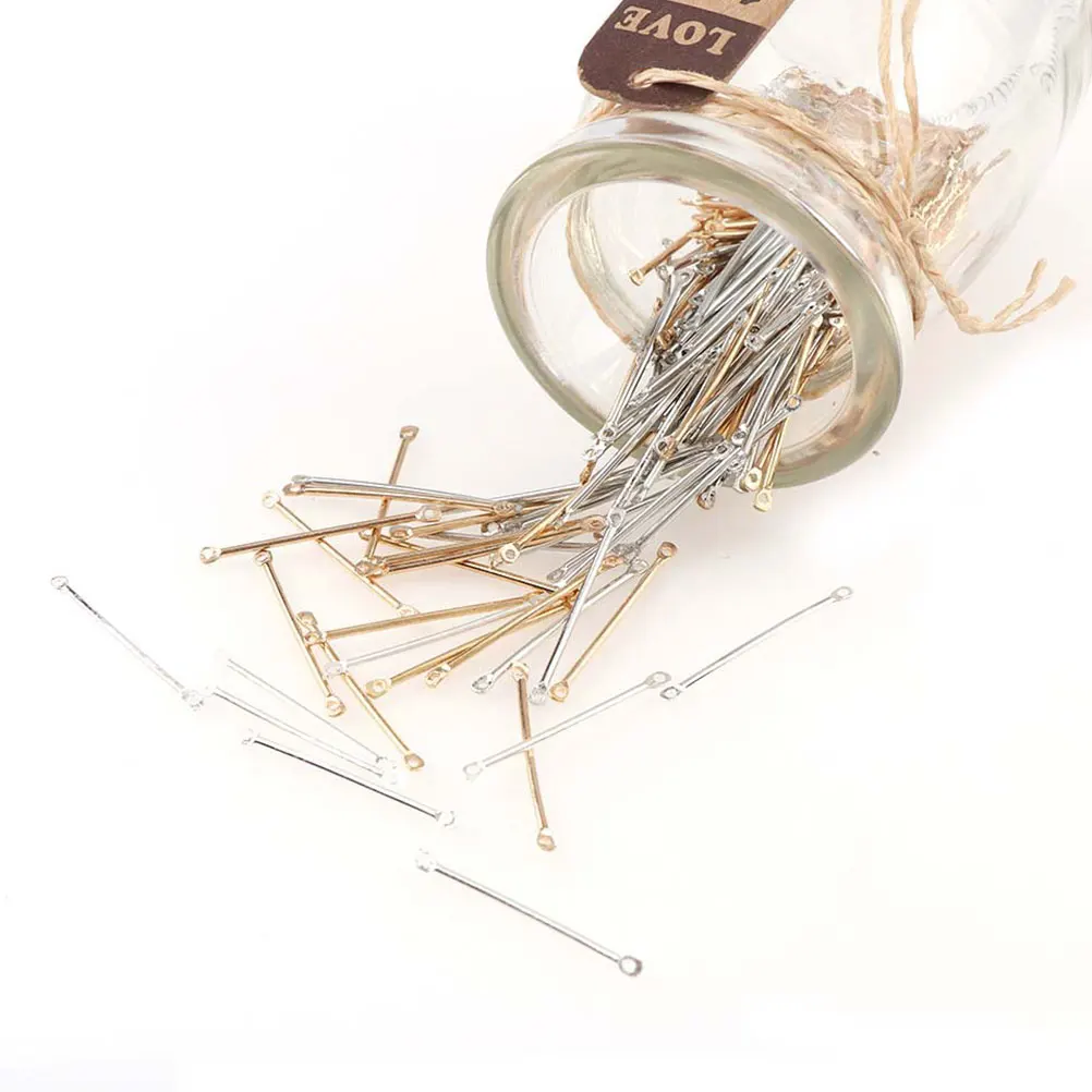 

200 Pcs DIY Earring Accessories Durable Lightweight Electroplating Detail Jewelry Decorative Beads H made Craft