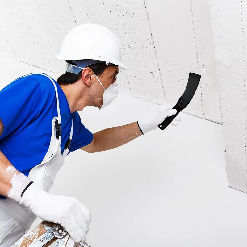 5/6 teile/satz Langlebige Kunststoff Schaber Wand Spackle Spachtel Messer Für Tapete Entfernung, Verputzen Und Loch Füllung Schaufel Schaben – Detail 9