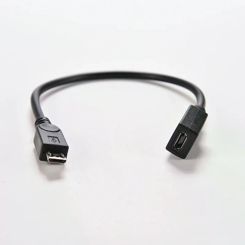 USB B Male Female M/F Extension Charging Cable Cord Wire Converter Adapter Micro