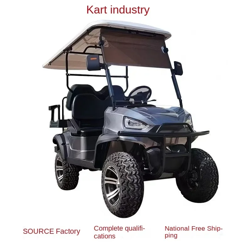 Go-karting electric sightseeing bus scenic spot hotel reception car public security patrol car electric golf cart