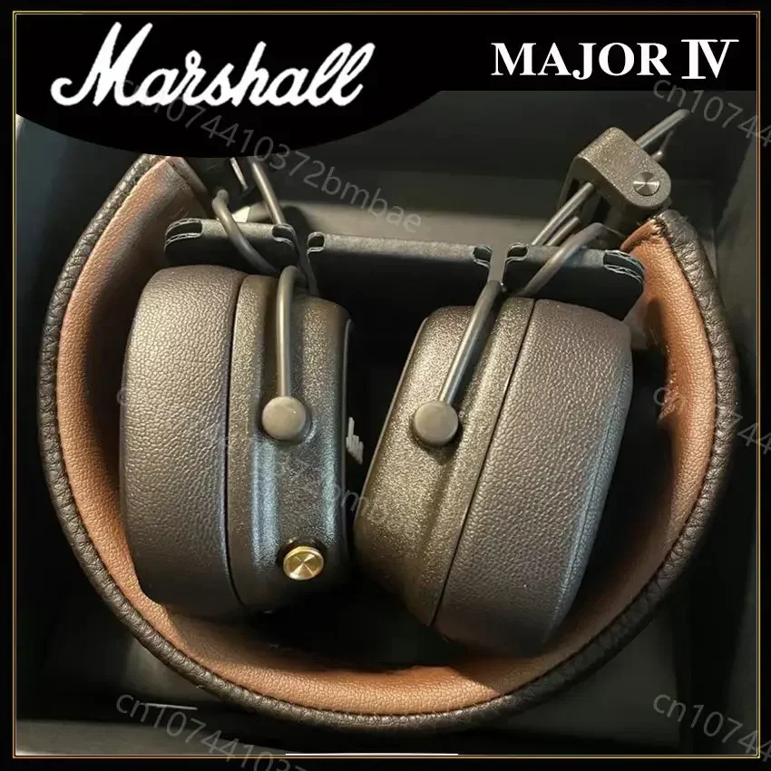 Marshall Major IV 4 Wireless Bluetooth Headphones Classic Earphones Deep Bass Foldable Pop Rock Retro Music Microphone Headset