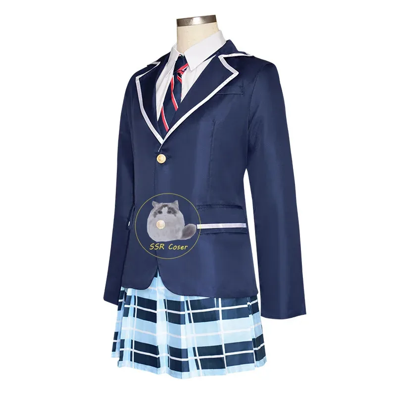 Цветная сцена проекта Sekai Calligraphy Shiraishi An Kusanagi Nene z 2025 года! Feat Vivid BAD SQUAD Косплей Костюм Парик Зал