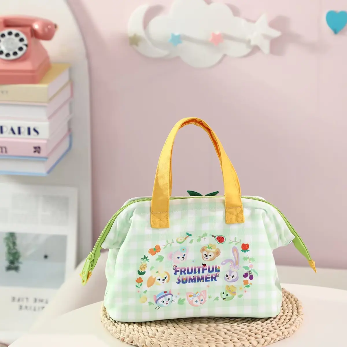 ديزني القطيفة بينتو حقيبة LinaBell دمية كوكي آن لعبة أولو ميل StellaLou هدية Kawaii مريحة للأطفال