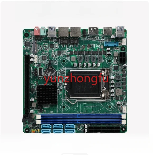 B365 Supports 6th~ 9th Generation E3V5V6 CC150 ITX NAS Main Board Dual 2.5G Network Port 6sata