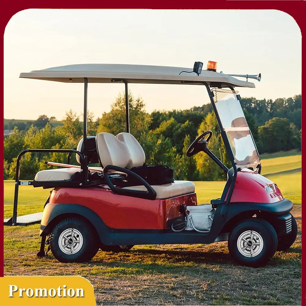 

Hot!4Pcs Golf Cart Hubcaps,8 Inch SS Chrome Golf Cart Hub Caps,Shiny Wheel Covers Hubcaps For Yamaha,EZGO,Club Car Golf Cart