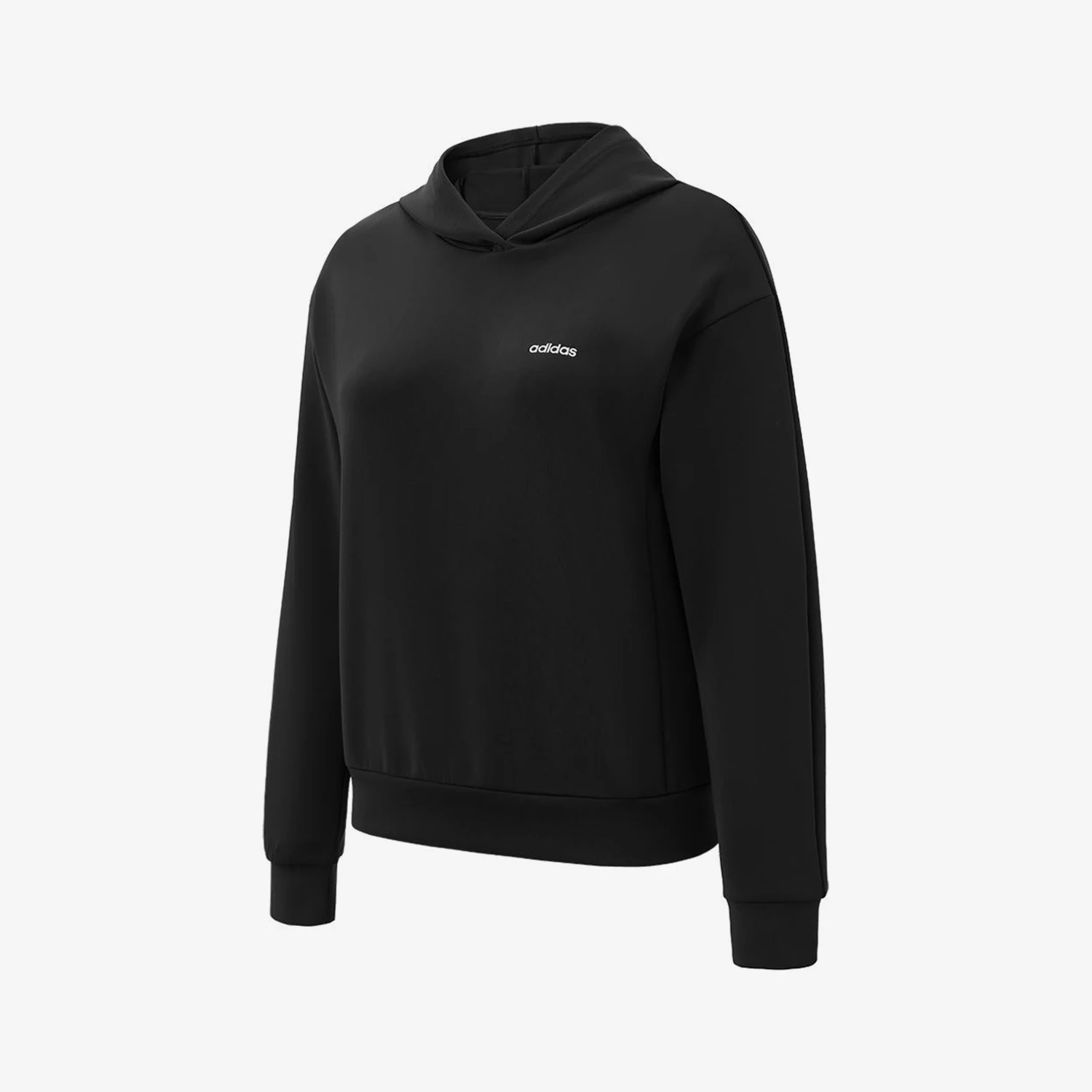 

Adidas genuine 2025 New Women's Knit Hooded Sweatshirt JL9635