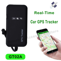 GT02D Real Time GPS Tracker Car Motorcycle Tracking System TK110 GT02A ACC Alarm Oil-Cut With Relay APP GPS Online Tracking